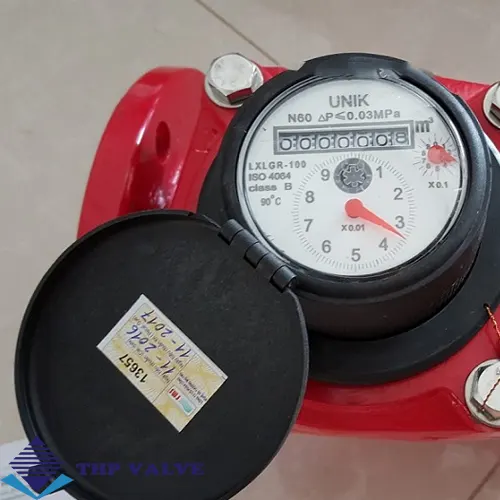 Hình ảnh đồng hồ đo nước nóng unik