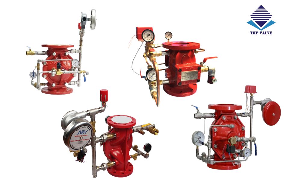 Các loại van xả tràn deluge valve hiện nay