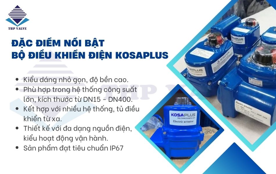 đặc điểm bộ điều khiển điện kosaplus hàn quốc