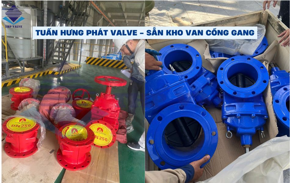 địa chỉ bán van cổng gang chính hãng