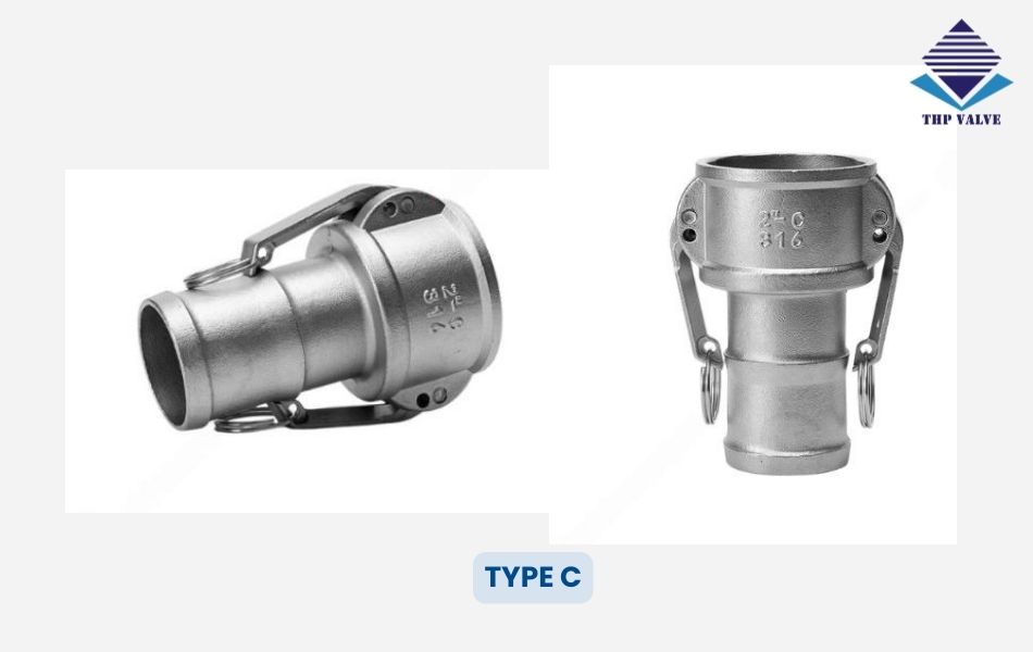 Khớp nối nhanh inox kiểu C