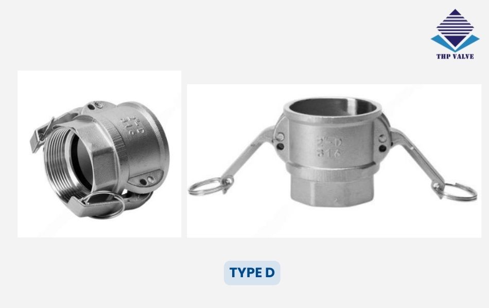 Khớp nối nhanh inox kiểu D