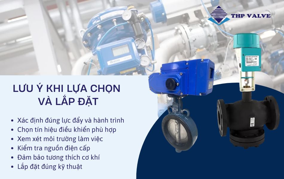 lưu ý khi lựa chọn bộ điều khiển điện tuyến tính