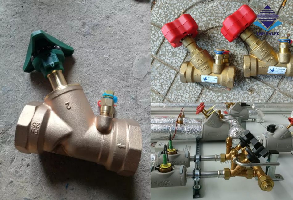 Mua van cân bằng đồng lắp ren uy tín tại Tuấn Hưng Phát Valve