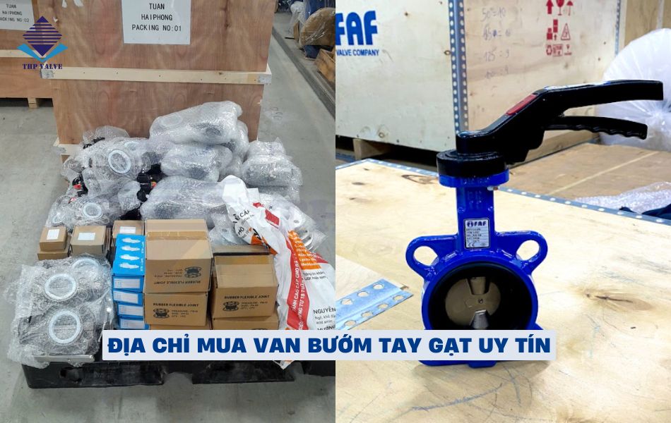 đơn vị cung cấp van bướm tay gạt đáng tin cậy