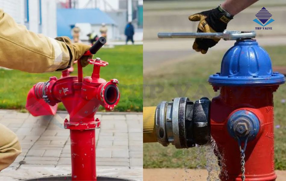 Trụ cấp nước PCCC được THP Valve cung cấp và hỗ trợ lắp đặt chuẩn kỹ thuật
