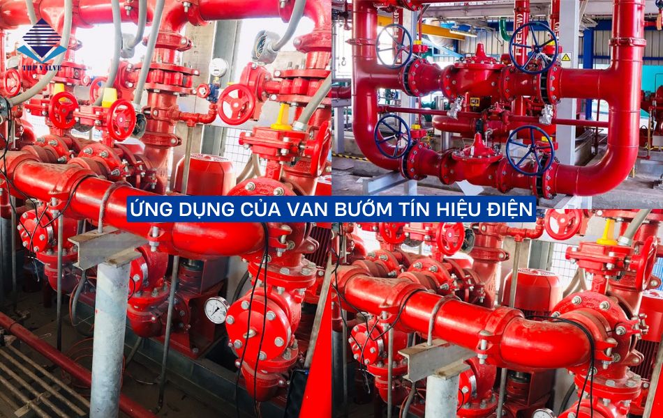 ứng dụng của van bướm tín hiệu điện
