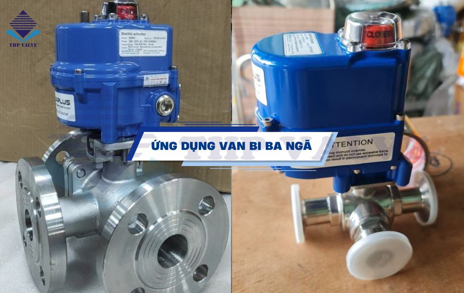 ứng dụng van bi ba ngã