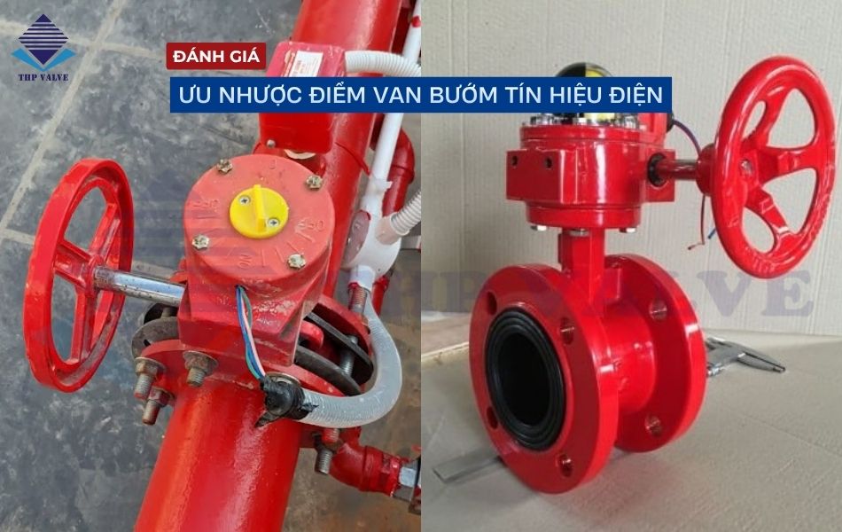 ưu nhược điểm van bướm tín hiệu điện