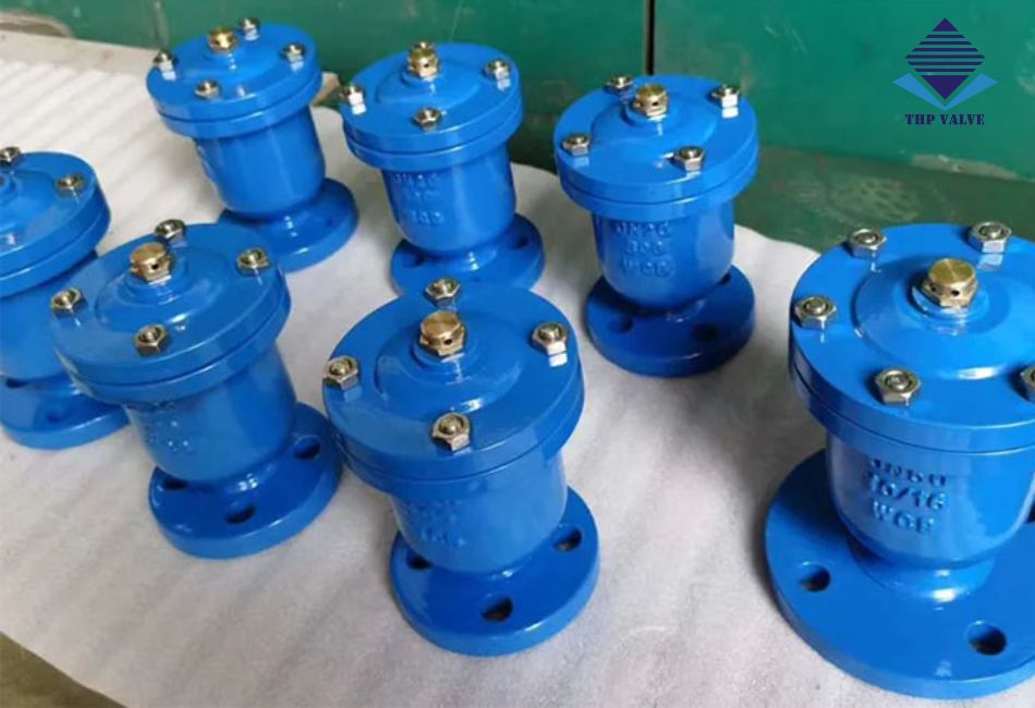Van xả khí gang sẵn hàng số lượng lớn tại kho Tuấn Hưng Phát