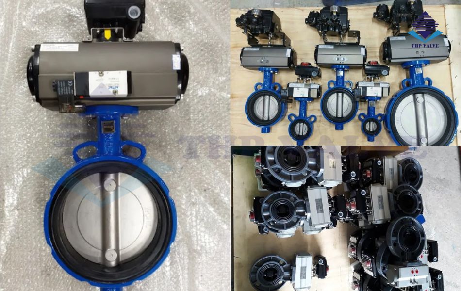 Van bướm điều khiển khí nén do Tuấn Hưng Phát Valve cung cấp trực tiếp, đúng chuẩn kỹ thuật