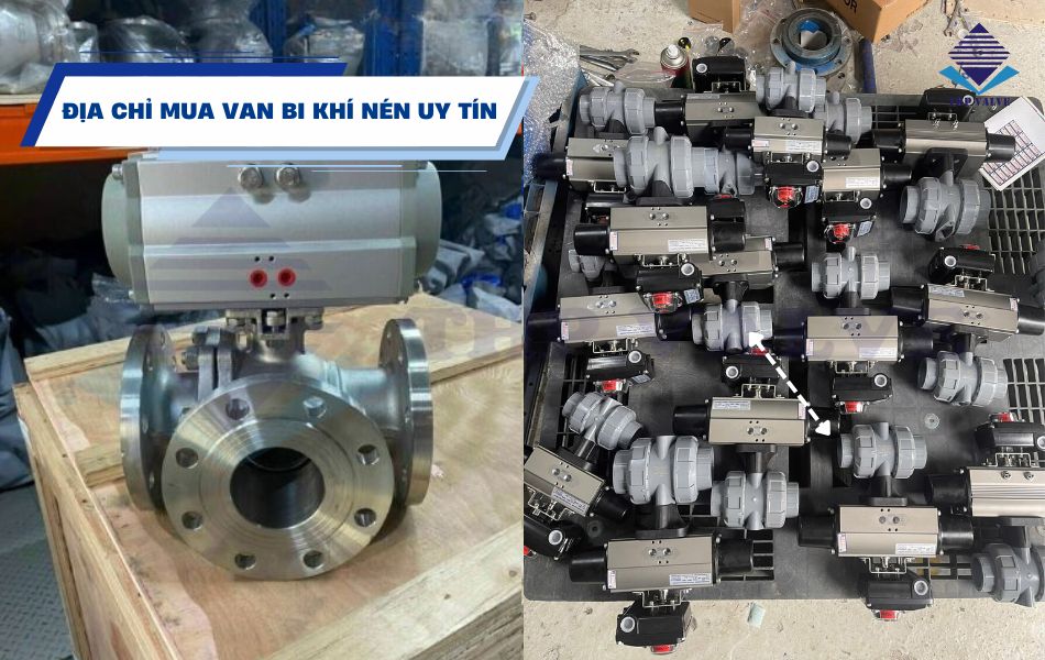 mua van bi điều khiển khí nén chính hãng tại tuấn hưng phát valve