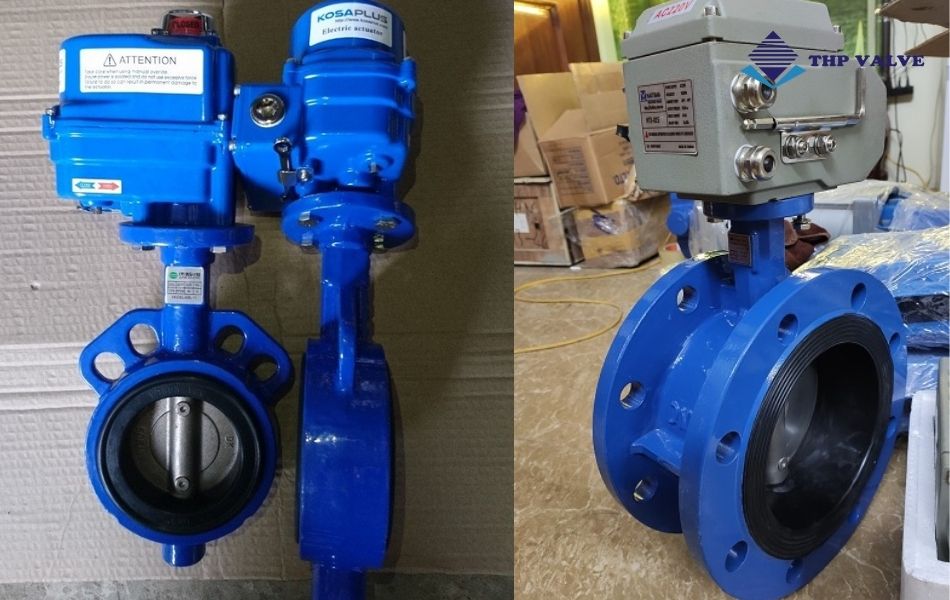 van bướm điều khiển điện