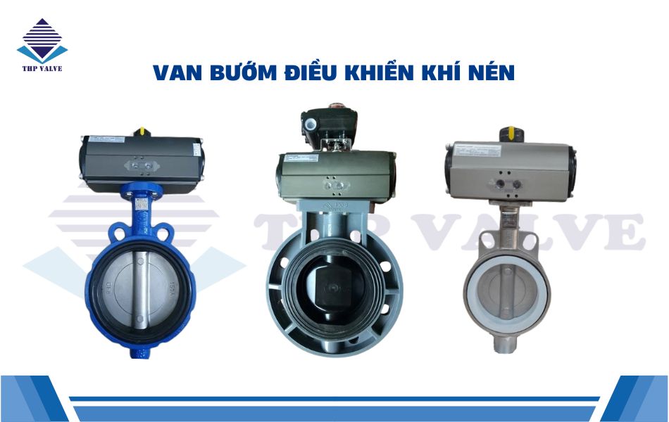 giới thiệu về sản phẩm van bướm điều khiển khí nén