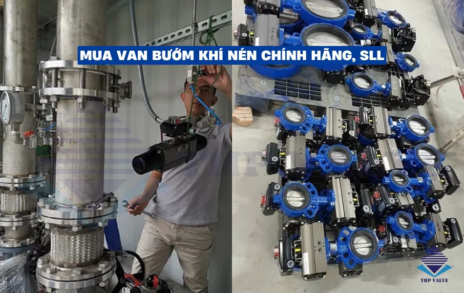 địa chỉ cung cấp van bướm điều khiển khí nén