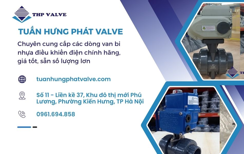 đơn vị cung cấp van bi nhựa điều khiển điện chính hãng