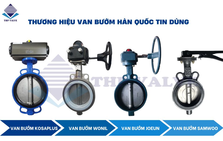 thương hiệu van bướm hàn quốc ưa chuộng