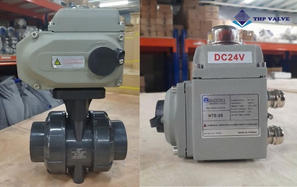 van bi nhựa điều khiển điện haitima