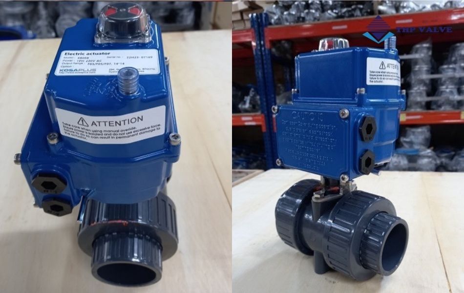 van bi nhựa điều khiển điện kosaplus