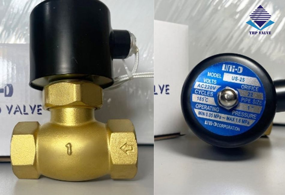 Van điện từ dùng cho hơi Unid tại kho Tuấn Hưng Phát