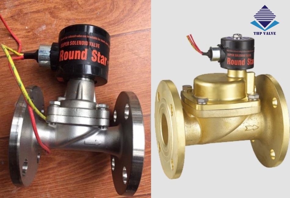 Van điện từ Round Star lắp bích tại kho Tuấn Hưng Phát