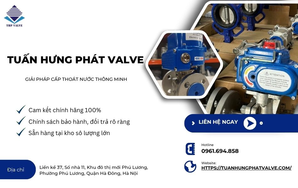 đơn vị cung cấp van bi điều khiển điện lắp bích