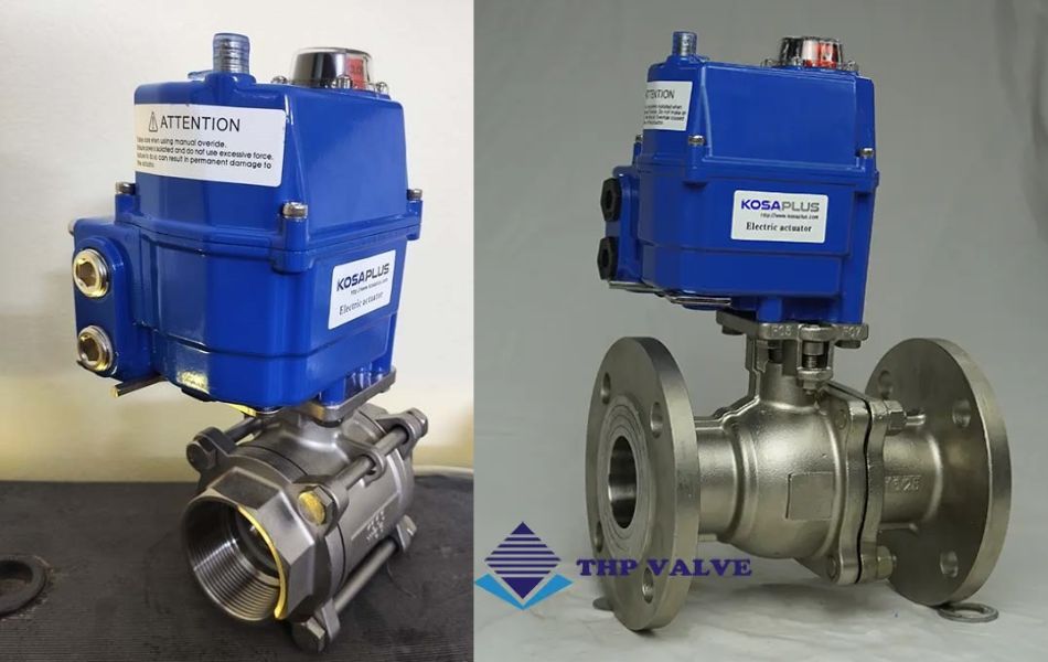 van bi điều khiển điện kosaplus hàn quốc