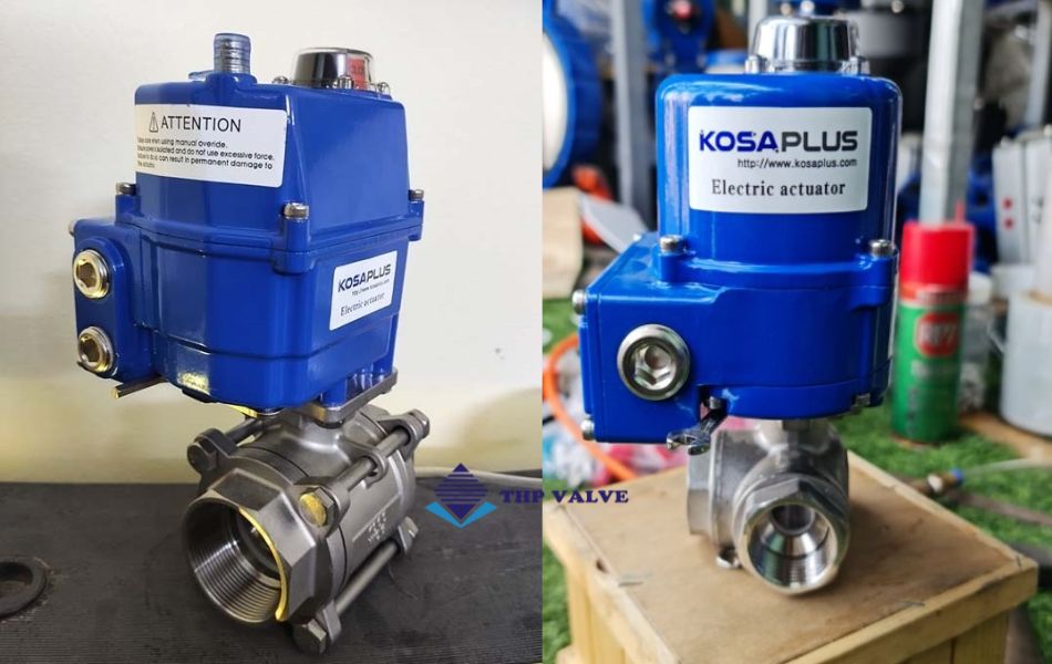 van bi inox điều khiển điện kosaplus