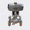 Van bi inox điều khiển khí nén