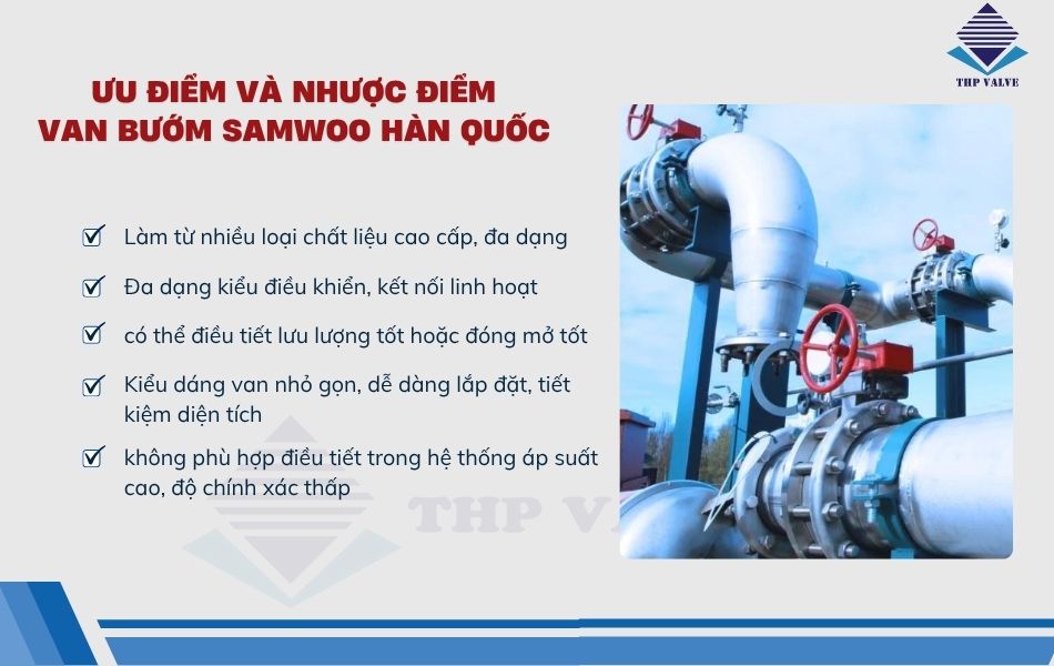 đặc điểm van bướm samwoo hàn quốc