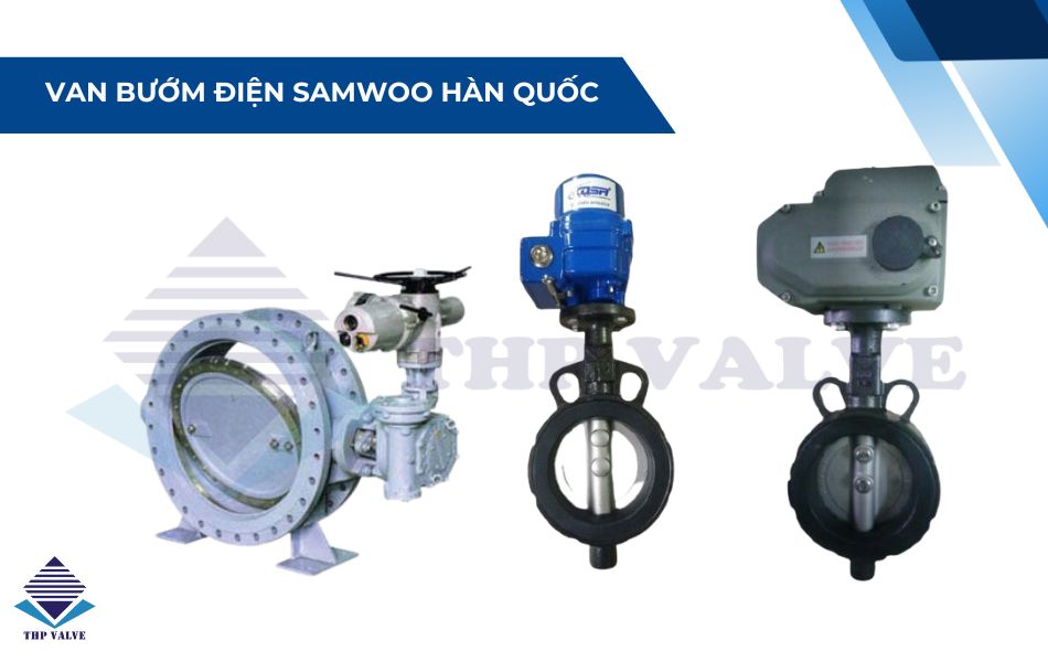 van bướm samwoo hàn quốc điều khiển điện