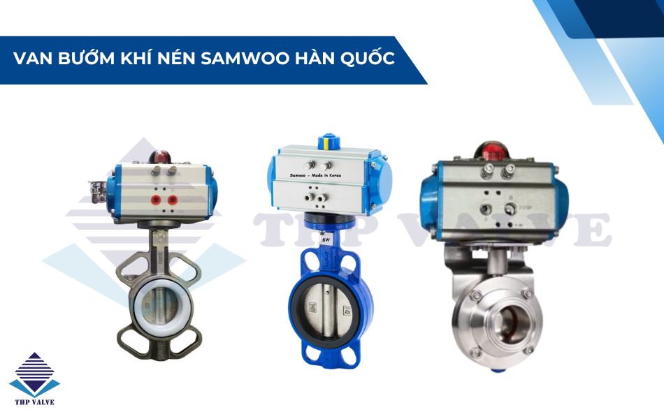 van bướm samwoo hàn quốc điều khiển khí nén