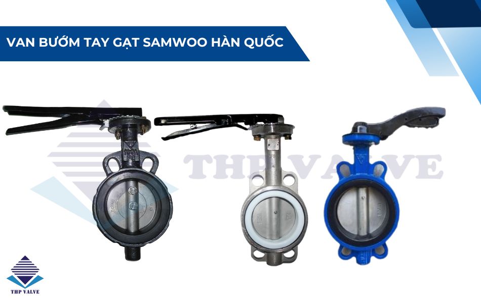 van bướm samwoo hàn quốc tay gạt