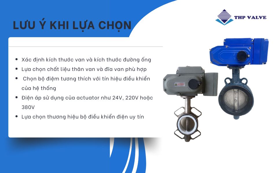 kinh nghiệm lựa chọn van bướm điều khiển điện tuyến tính