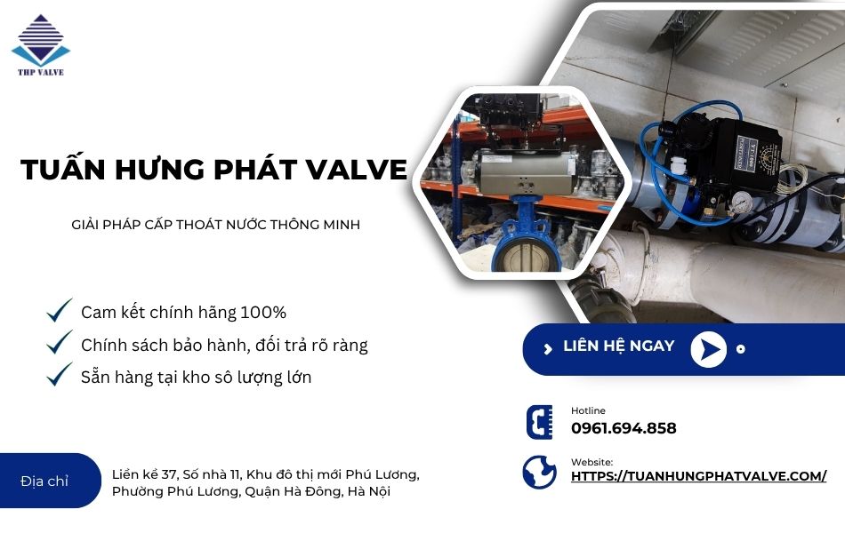 địa chỉ mua van bướm điều khiển khí nén tuyến tính