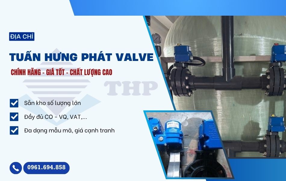 địa chỉ mua van bướm nhựa điều khiển điện kosaplus hàn quốc