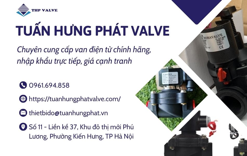 địa chỉ cung cấp van điện từ nhựa