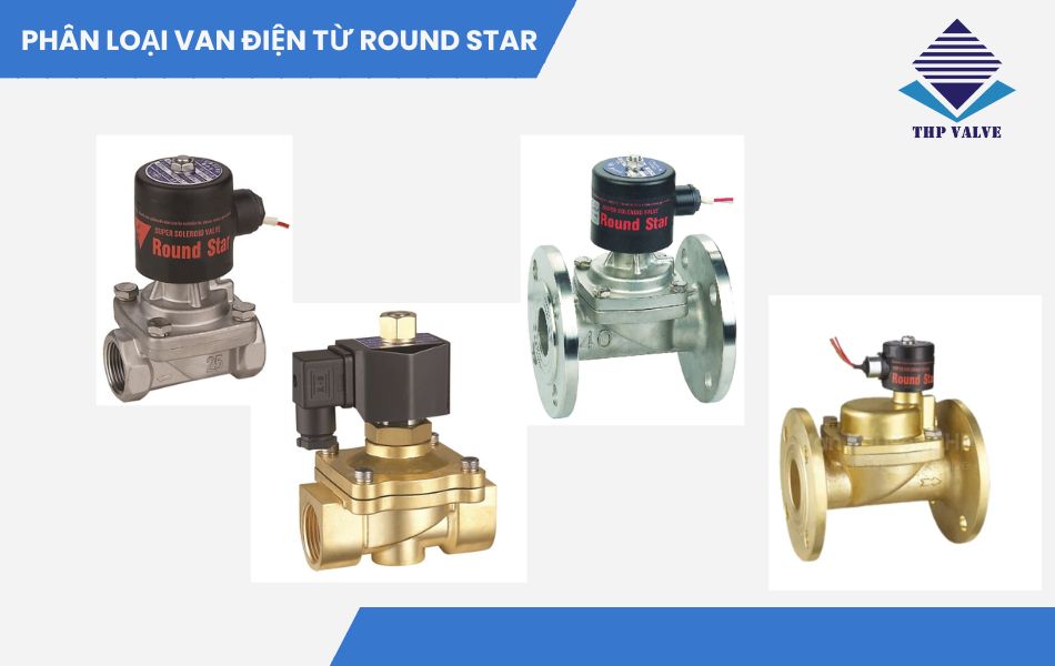 các loại van điện từ round star