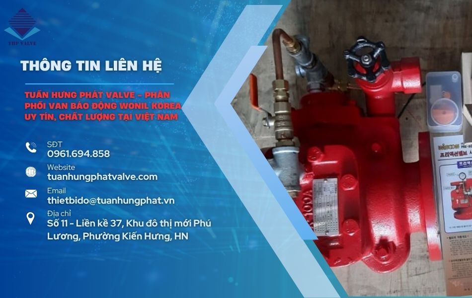 địa chỉ mua van báo động Wonil chính hãng