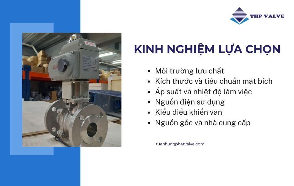 hướng dẫn lựa chọn van bi bích điều khiển điện haitima