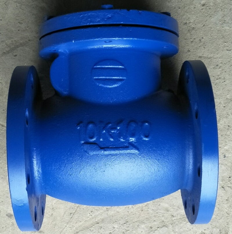 van 1 chiều gang wonil hàn quốc sơn xanh