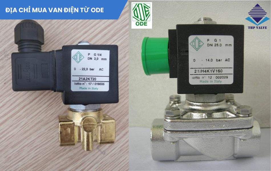 địa chỉ cung cấp van điện từ ode chính hãng
