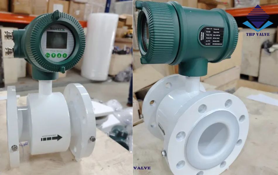 đồng hồ đo lưu lượng nước điện từ woteck