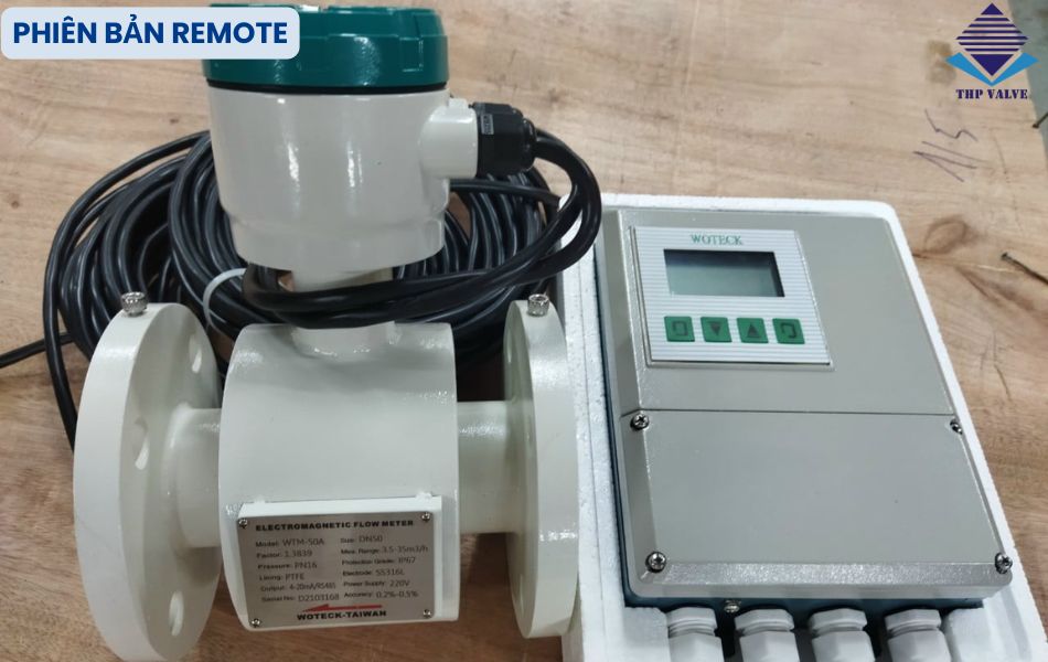 Đồng hồ nước điện tử Woteck màn hình rời 