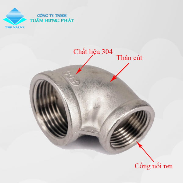 Cút inox 304,316 | Đầy đủ kích cỡ, Hàng nhập khẩu, giá rẻ