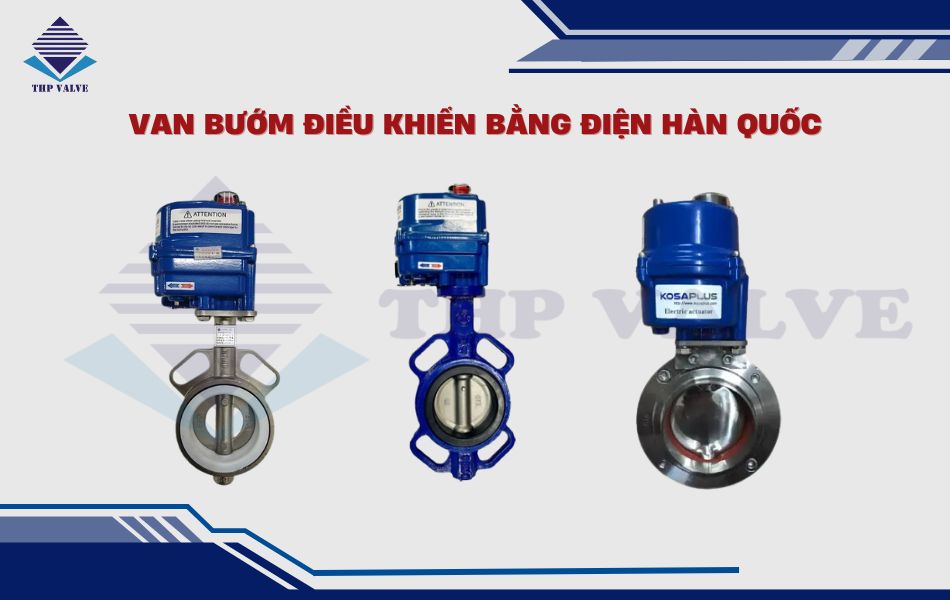 van bướm điều khiển bằng điện hàn quốc