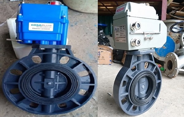 Van bướm nhựa điều khiển điện