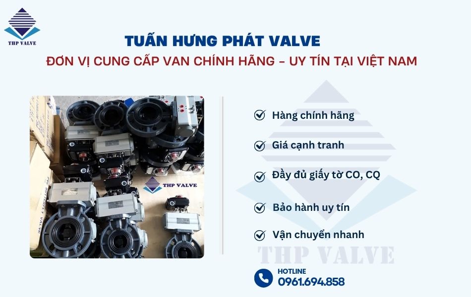 tuấn hưng phát valve phân phối trực tiếp van bướm nhựa