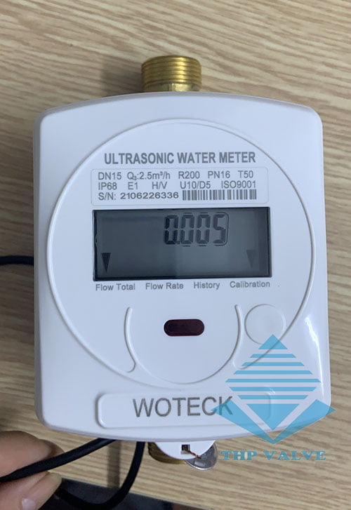 sản phẩm đồng hồ đo nước kiểu siêu âm woteck