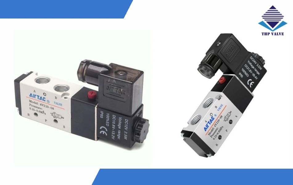Van điện từ khí nén 5/2 Airtac